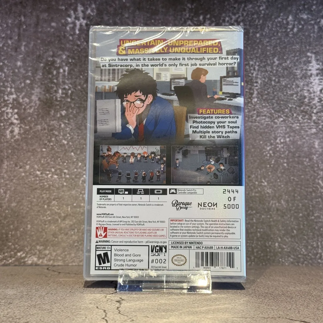 Yuppie Psycho: Executive Edition (Nintendo Switch) — view 2