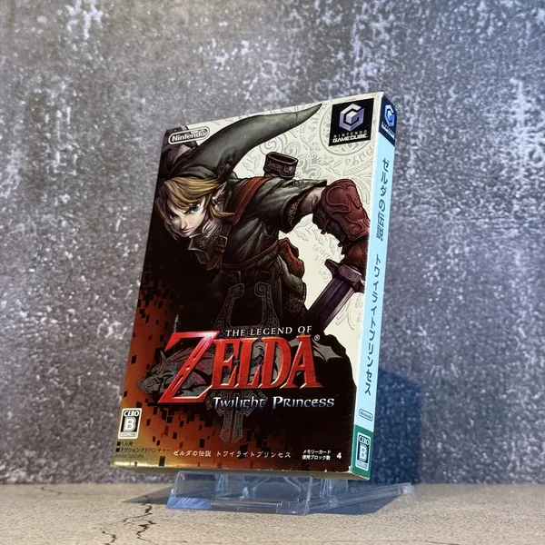 The Legend of Zelda: Twilight Princess (Japanese, GameCube) - CIB (Complete In Box) - NOSTOS Duluth GA