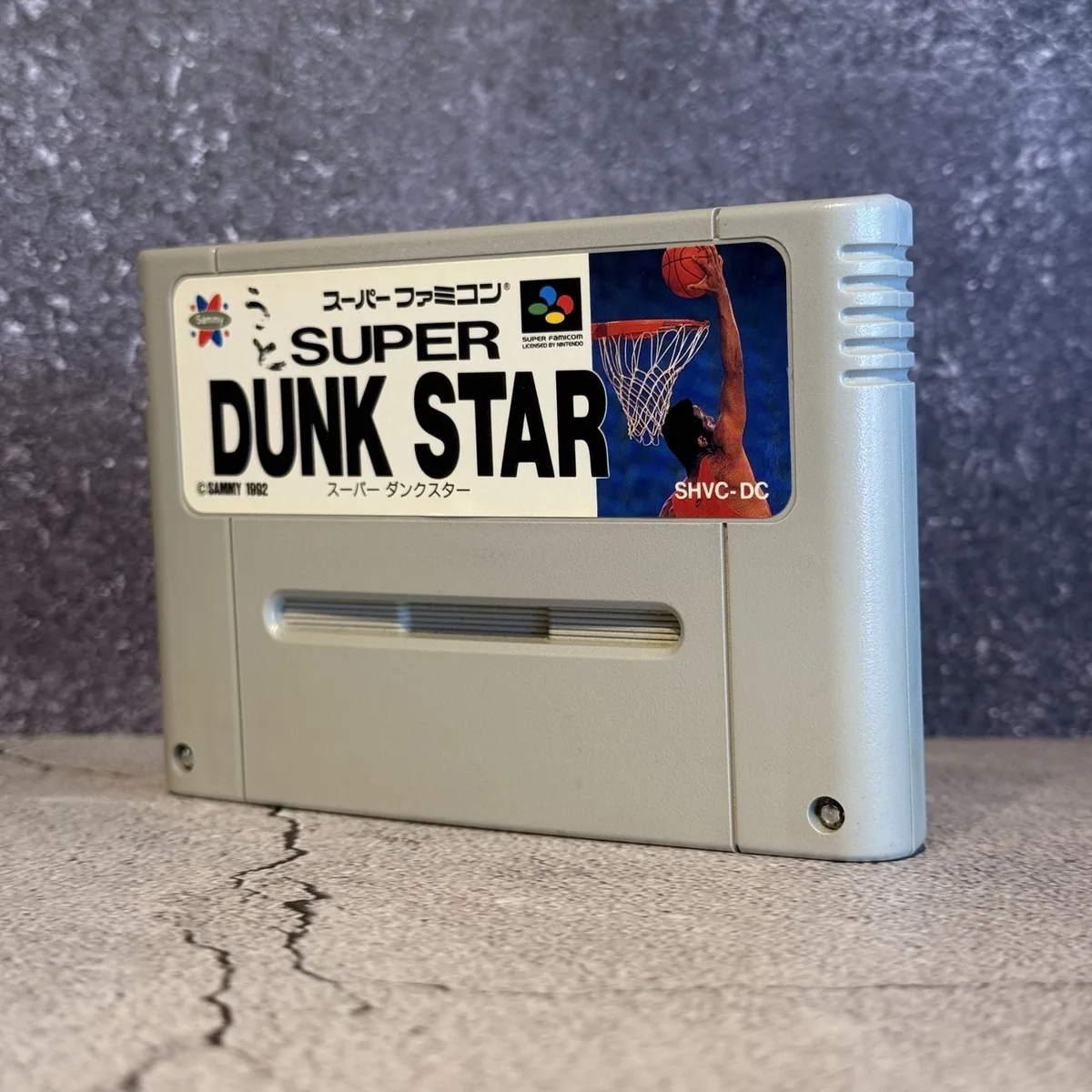 Super Dunk Star (Japanese, Super Famicom) — Loose — NOSTOS Duluth GA