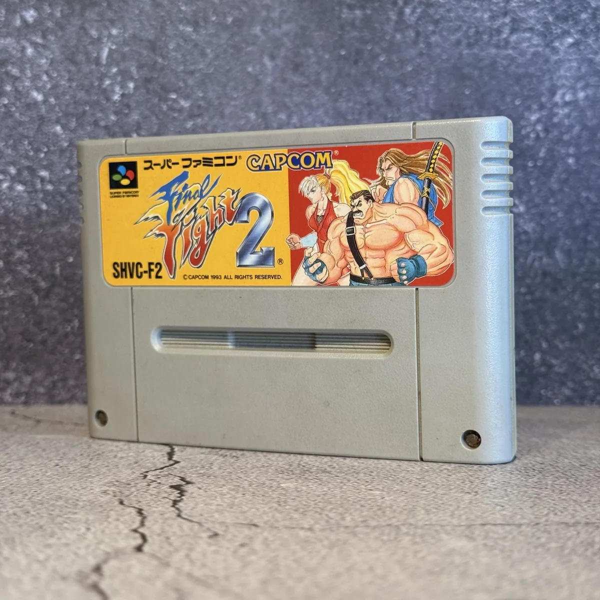 Final Fight 2 (Japanese, Super Famicom) — Loose — NOSTOS Duluth GA