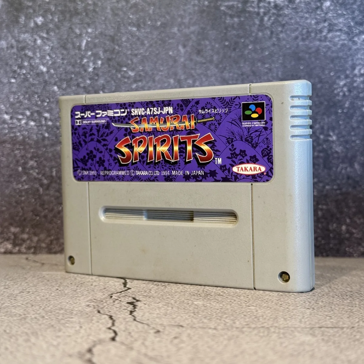 Samurai Spirits / Samurai Shodown (Japanese, Super Famicom) — Loose — NOSTOS Duluth GA