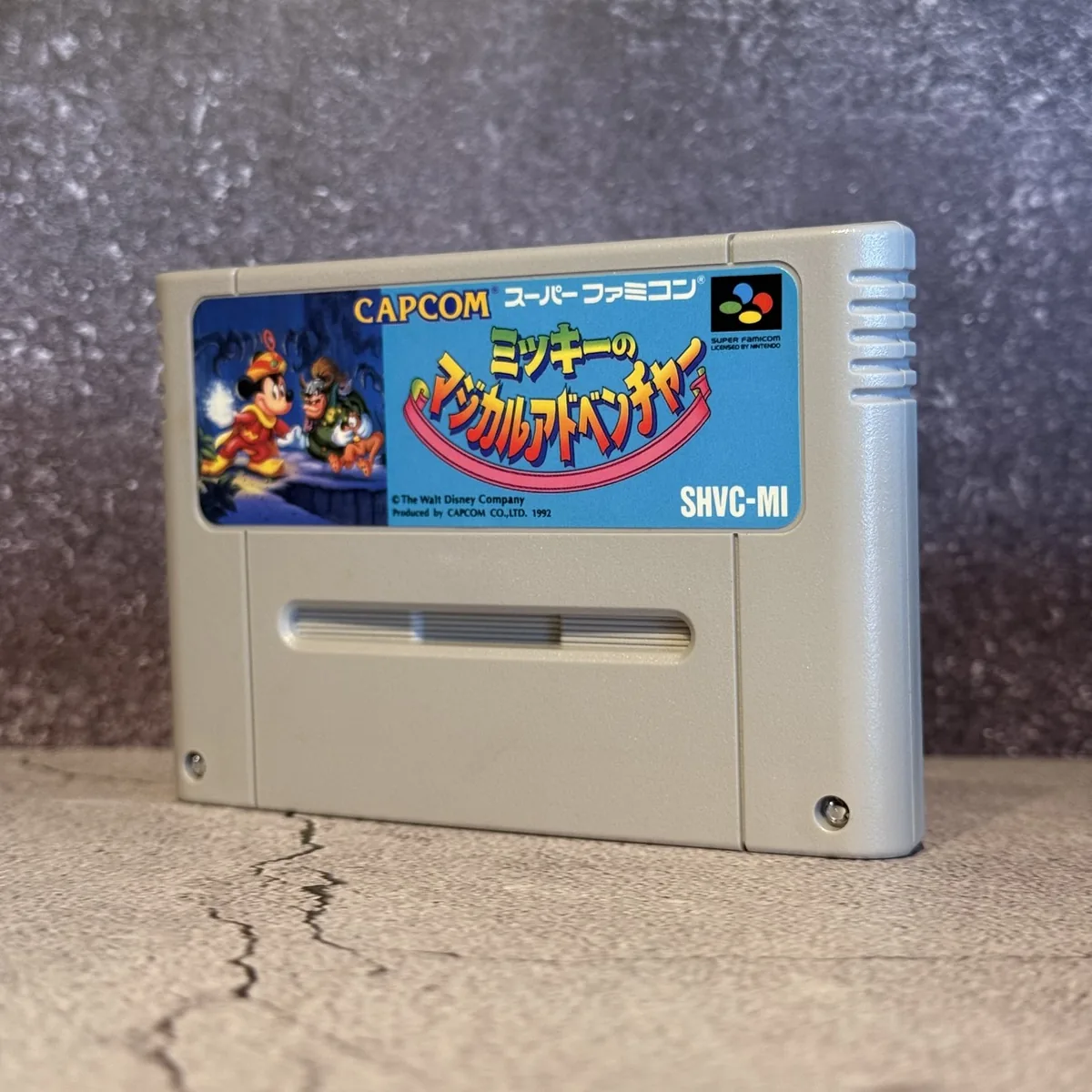 Mickey no Magical Adventure (Japanese, Super Famicom) — Loose — NOSTOS Duluth GA