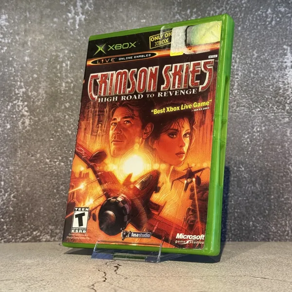 Crimson Skies: High Road to Revenge (Xbox) - CIB (Complete In Box) - NOSTOS Duluth GA
