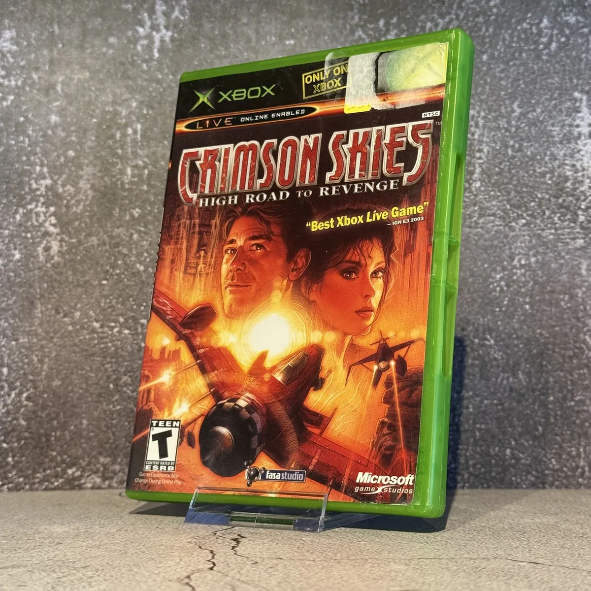 Crimson Skies: High Road to Revenge (Xbox) — CIB (Complete In Box) — NOSTOS Duluth GA