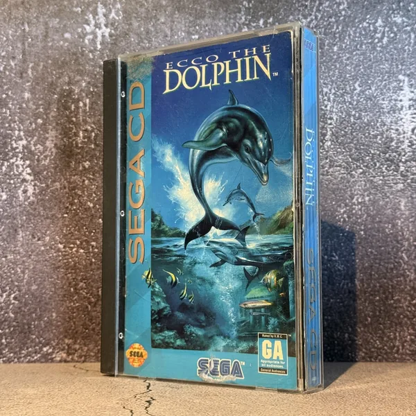Ecco the Dolphin (Sega CD) - CIB (Complete In Box) - NOSTOS Duluth GA