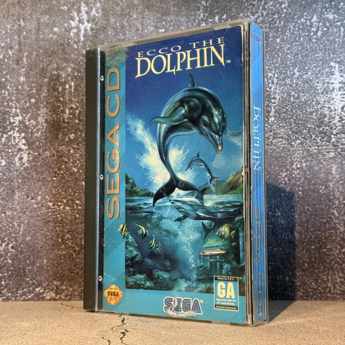 Ecco the Dolphin (Sega CD) — CIB (Complete In Box) — NOSTOS Duluth GA