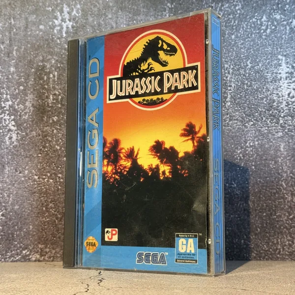 Jurassic Park (Sega CD) - CIB (Complete In Box) - NOSTOS Duluth GA