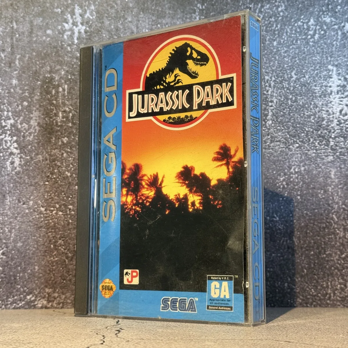 Jurassic Park (Sega CD) — CIB (Complete In Box) — NOSTOS Duluth GA