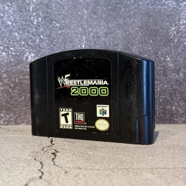 WWF WrestleMania 2000 (N64) - Cart Only - NOSTOS Duluth GA