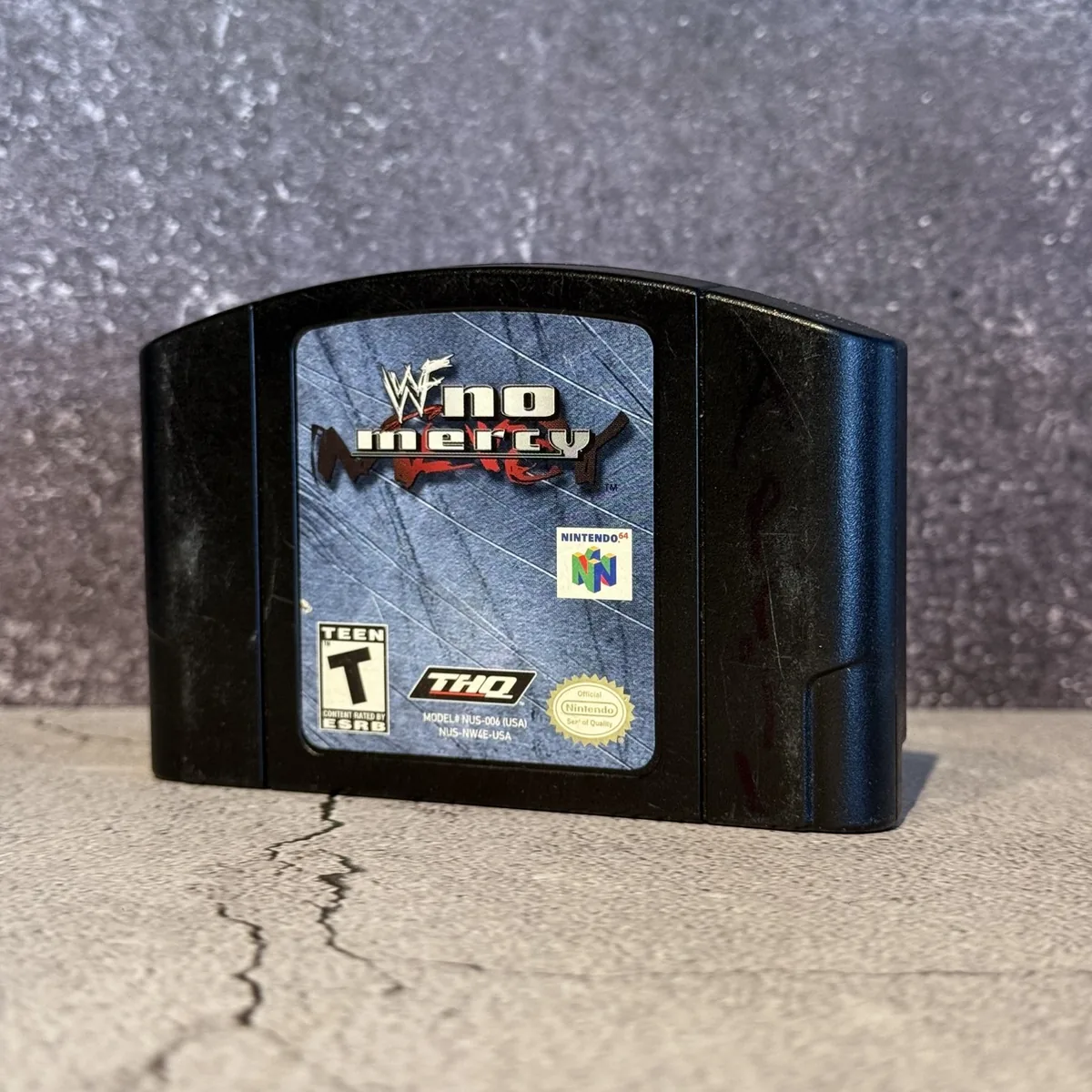 WWF No Mercy (N64) — Cart Only — NOSTOS Duluth GA