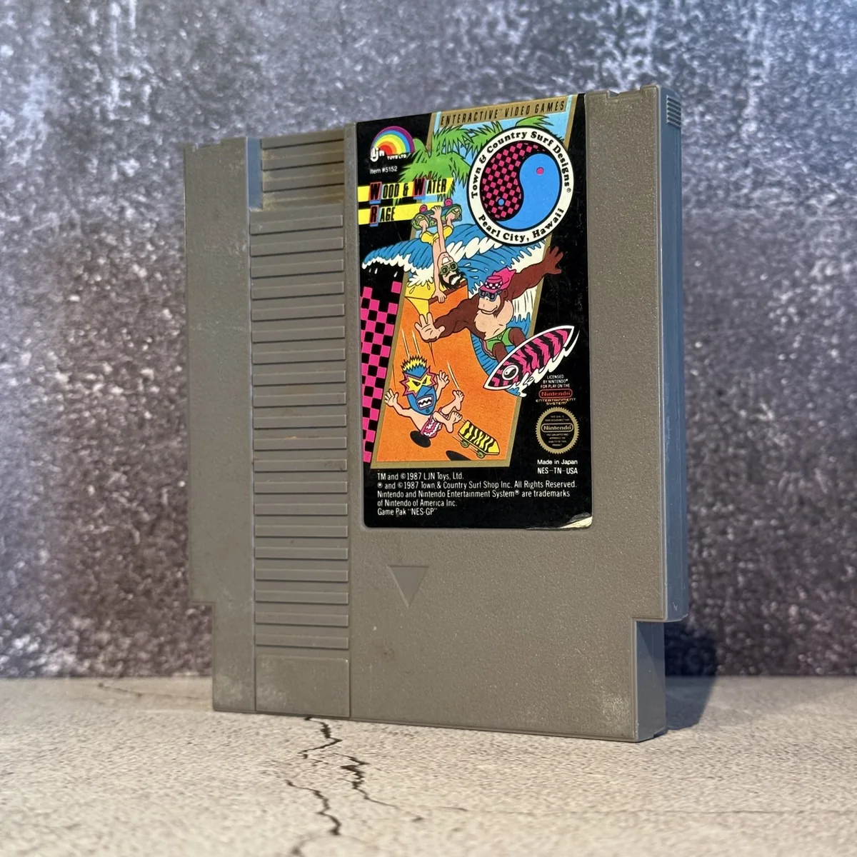 Town & Country Surf Designs: Wood & Water Rage (NES) — Cart Only — NOSTOS Duluth GA