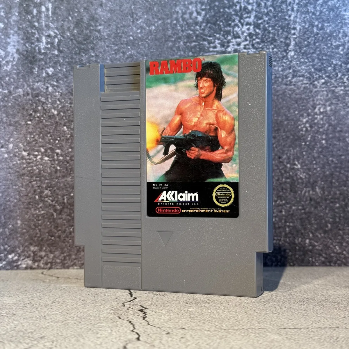 Rambo (NES) — Cart Only — NOSTOS Duluth GA