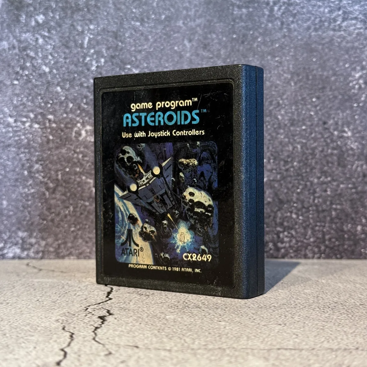 Asteroids (Atari 2600) — Cart Only — NOSTOS Duluth GA