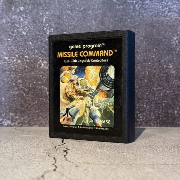 Missile Command (Atari 2600) - Cart Only - NOSTOS Duluth GA