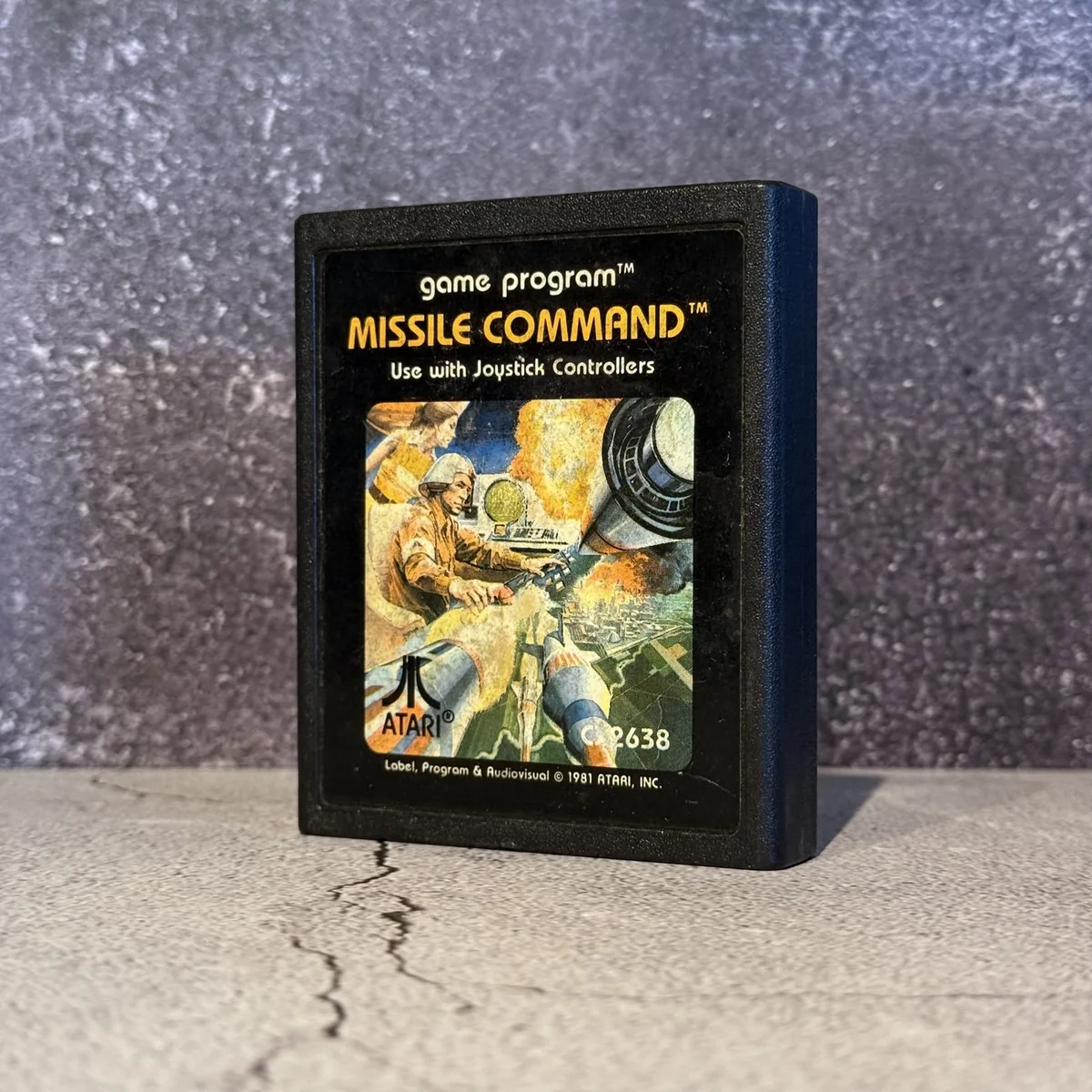 Missile Command (Atari 2600) — Cart Only — NOSTOS Duluth GA