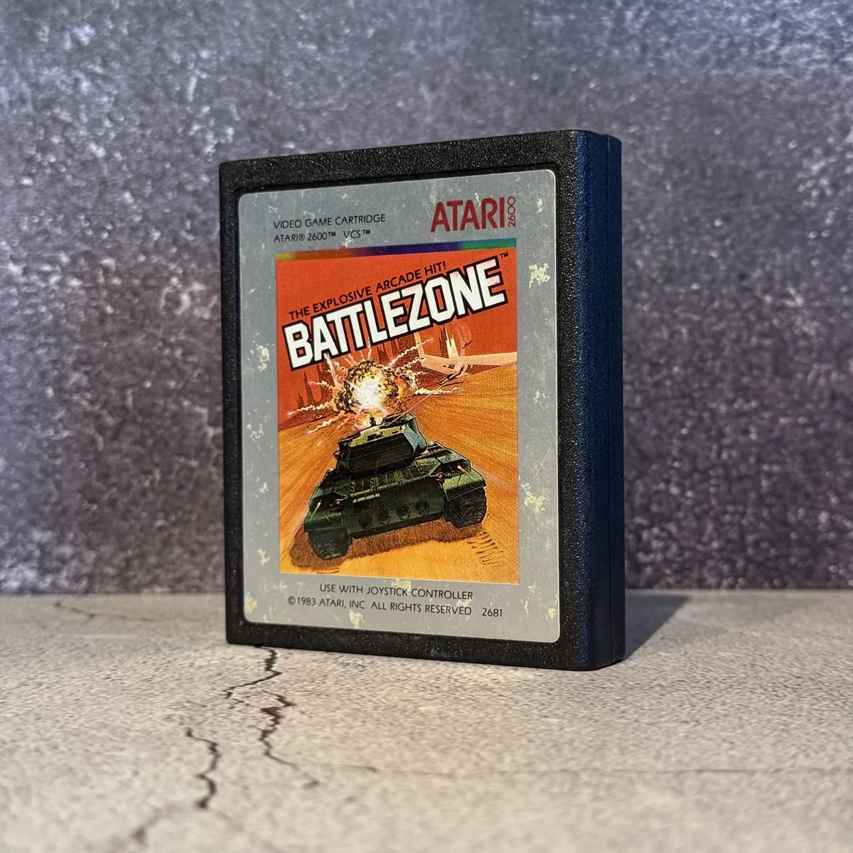 Battlezone (Atari 2600) — Cart Only — NOSTOS Duluth GA