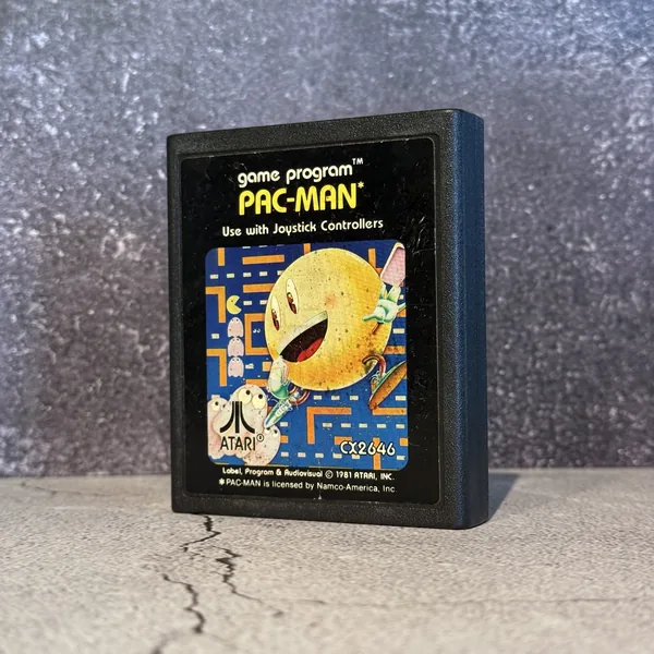 Pac-Man (Atari 2600) - Cart Only - NOSTOS Duluth GA