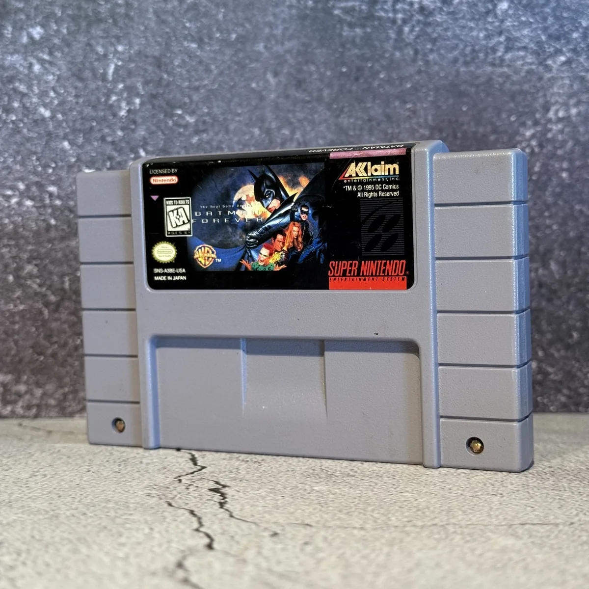 Batman Forever (SNES) — Cart Only — NOSTOS Duluth GA