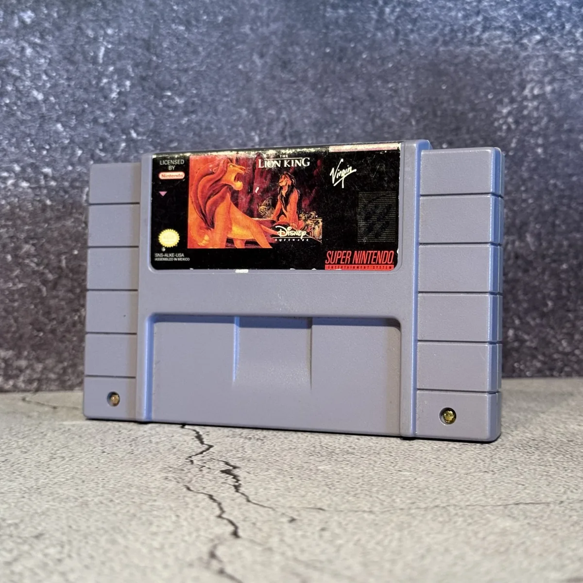 The Lion King (SNES) — Cart Only — NOSTOS Duluth GA