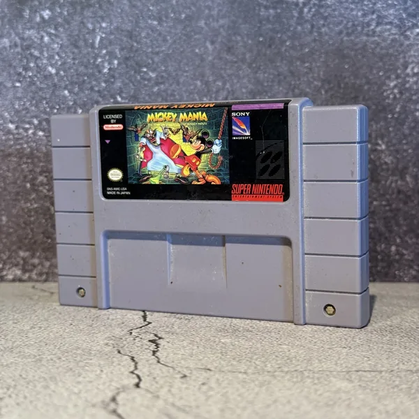 Mickey Mania (SNES) - Cart Only - NOSTOS Duluth GA