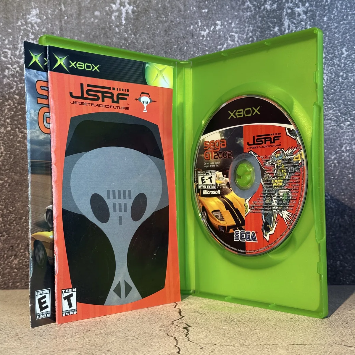 Jet Set Radio Future / Sega GT 2002 (Xbox) — view 2
