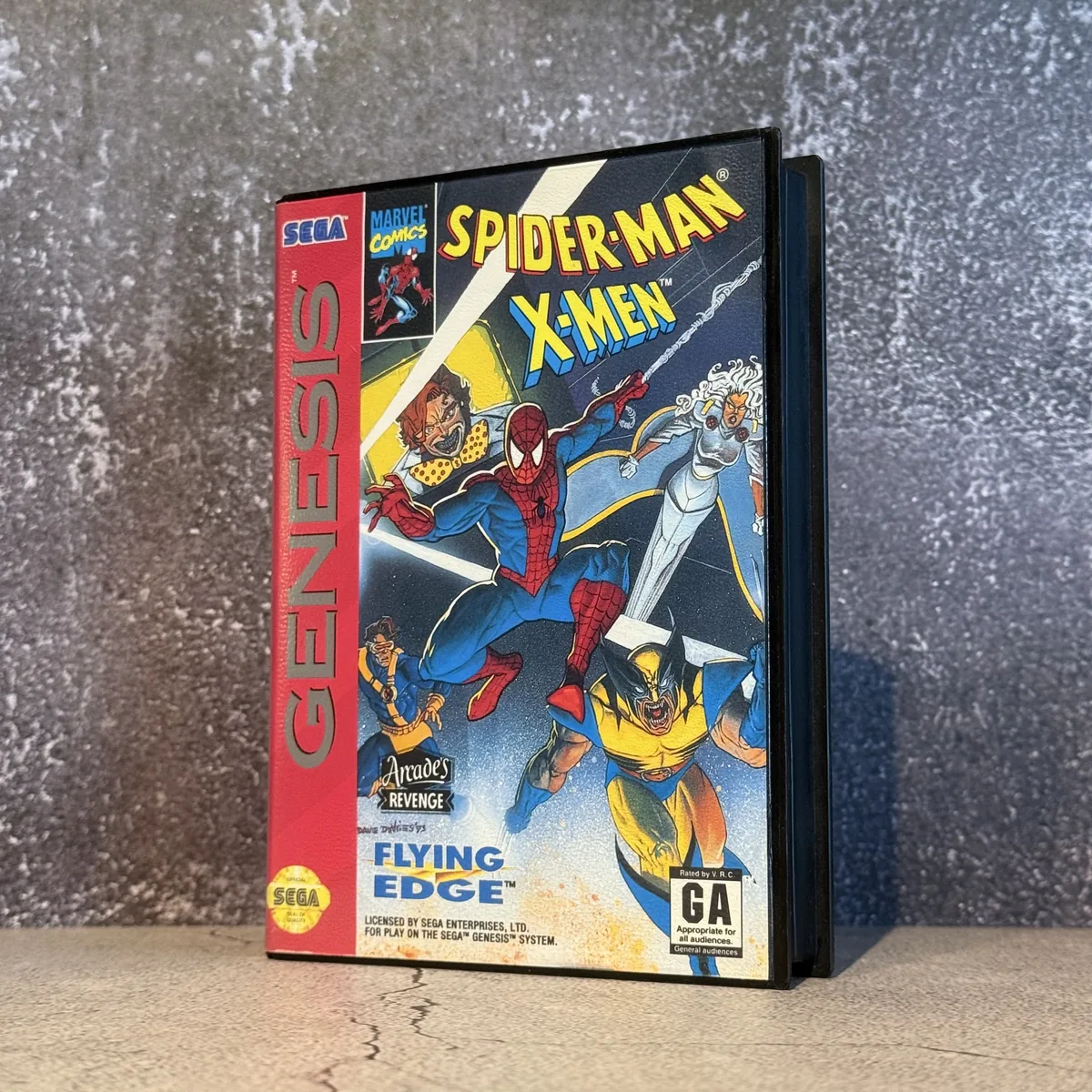Spider-Man and X-Men: Arcade's Revenge — Incomplete (No Manual) — NOSTOS Duluth GA