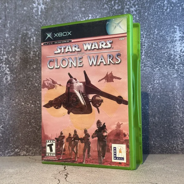 Star Wars: The Clone Wars - Xbox - Box & Game (No Manual) - NOSTOS Duluth GA