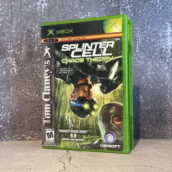 Tom Clancy's Splinter Cell: Chaos Theory - Xbox - Box & Game (No Manual) - NOSTOS Duluth GA