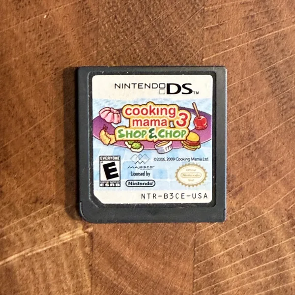 Cooking Mama 3: Shop & Chop - Nintendo DS - Loose - NOSTOS Duluth GA