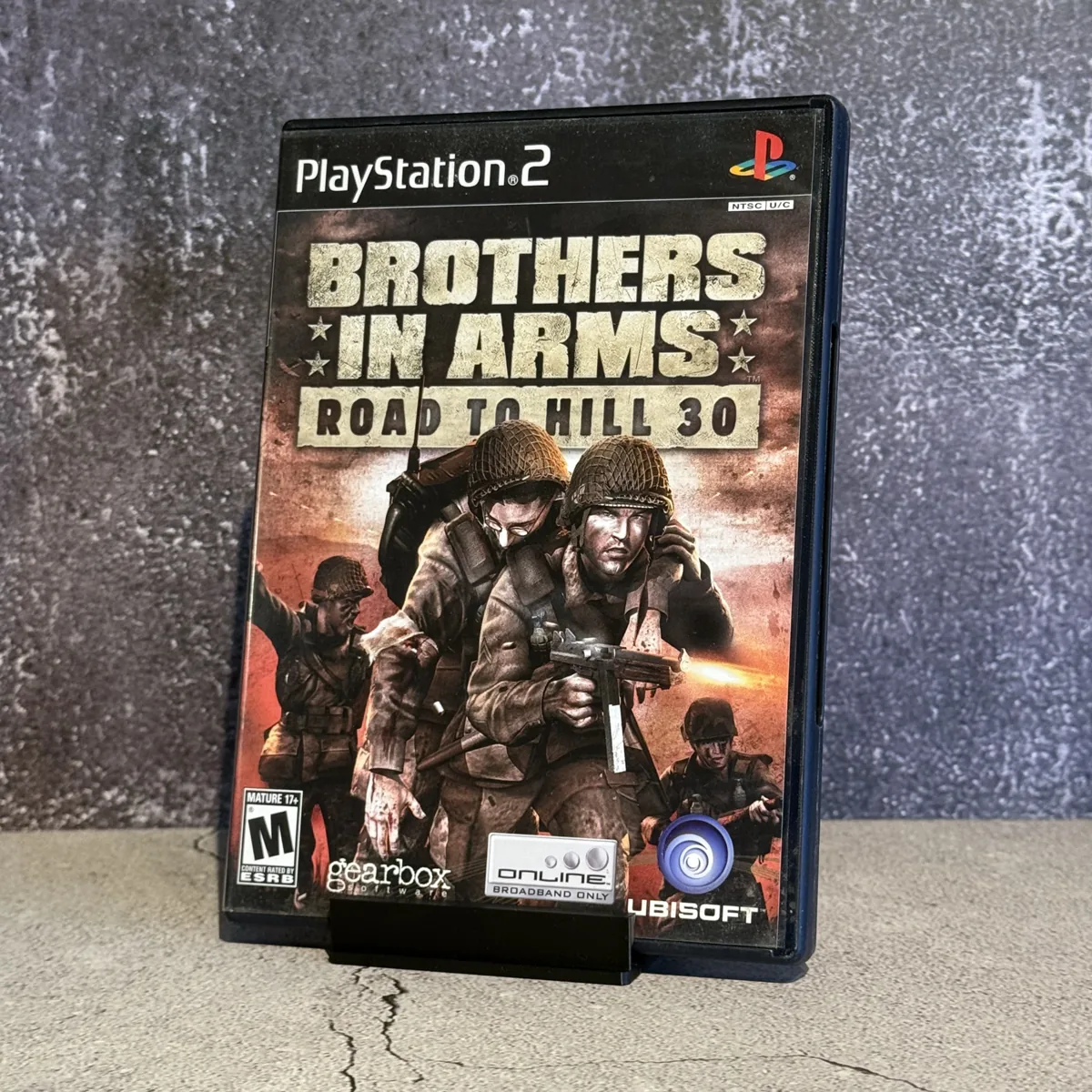 Brothers in Arms: Road to Hill 30 - PlayStation 2 (PS2) - CIB (Complete In Box) - NOSTOS Duluth GA