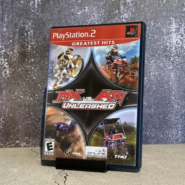 MX vs. ATV Unleashed - PlayStation 2 (PS2) - CIB (Complete In Box) - NOSTOS Duluth GA