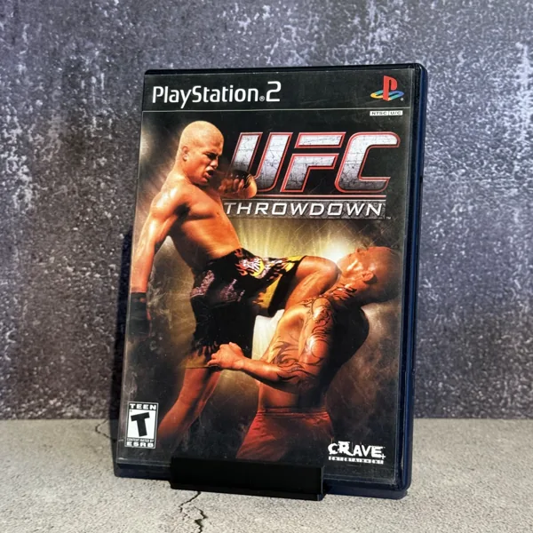UFC Throwdown - PlayStation 2 (PS2) - CIB (Complete In Box) - NOSTOS Duluth GA