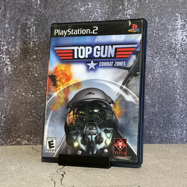 Top Gun: Combat Zones - PlayStation 2 (PS2) - CIB (Complete In Box) - NOSTOS Duluth GA