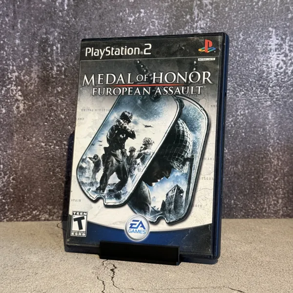 Medal of Honor: European Assault - PlayStation 2 (PS2) - Box & Game (No Manual) - NOSTOS Duluth GA