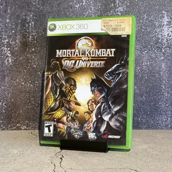 Mortal Kombat vs. DC Universe - Xbox 360 - CIB (Complete In Box) - NOSTOS Duluth GA