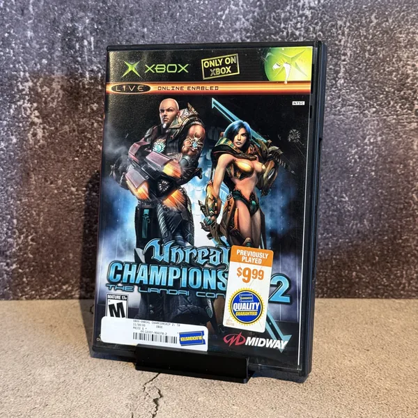 Unreal Championship 2: The Liandri Conflict - Xbox - CIB (Complete In Box) - NOSTOS Duluth GA