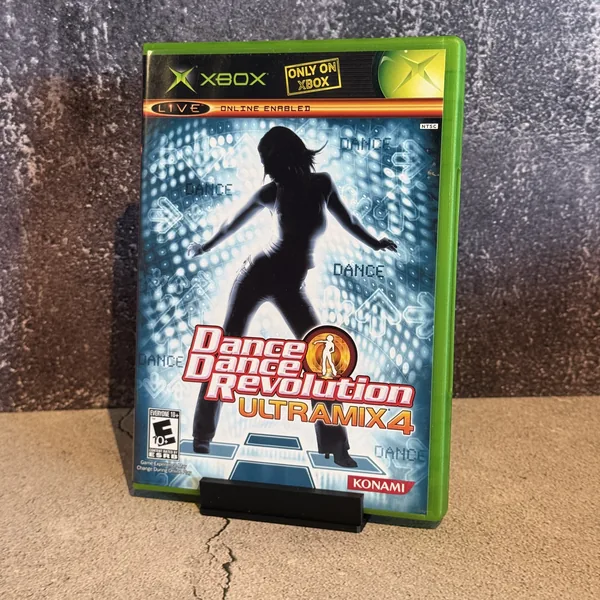 Dance Dance Revolution Ultramix 4 - Xbox - CIB (Complete In Box) - NOSTOS Duluth GA