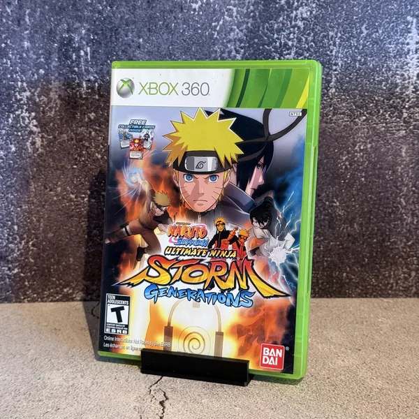 Naruto Shippuden Ultimate Ninja Storm Generations - Xbox 360 - CIB (Complete In Box) - NOSTOS Duluth GA