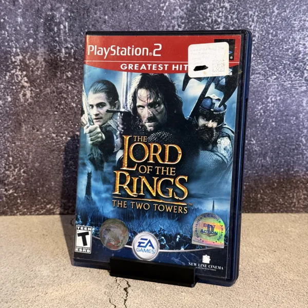 The Lord of the Rings: The Two Towers - PlayStation 2 (PS2) - CIB (Complete In Box) - NOSTOS Duluth GA