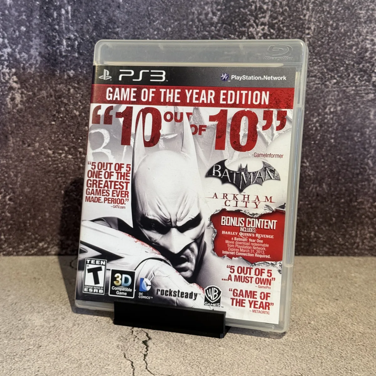 Batman: Arkham City - PlayStation 3 - CIB (Complete In Box) - NOSTOS Duluth GA
