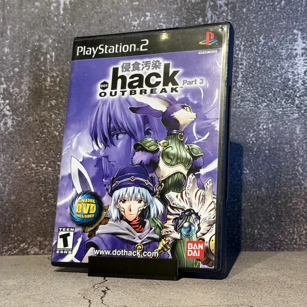 .hack//Outbreak Part 3 - PlayStation 2 (PS2) - CIB (Complete In Box) - NOSTOS Duluth GA