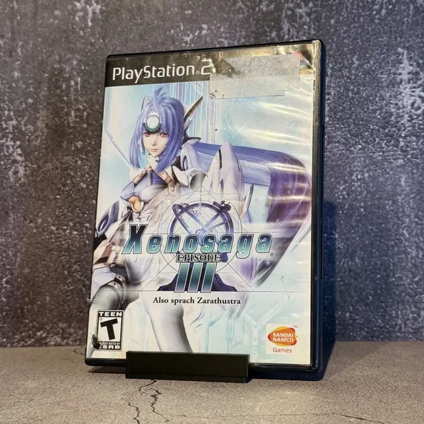 Xenosaga Episode III: Also sprach Zarathustra - PlayStation 2 (PS2) - CIB (Complete In Box) - NOSTOS Duluth GA