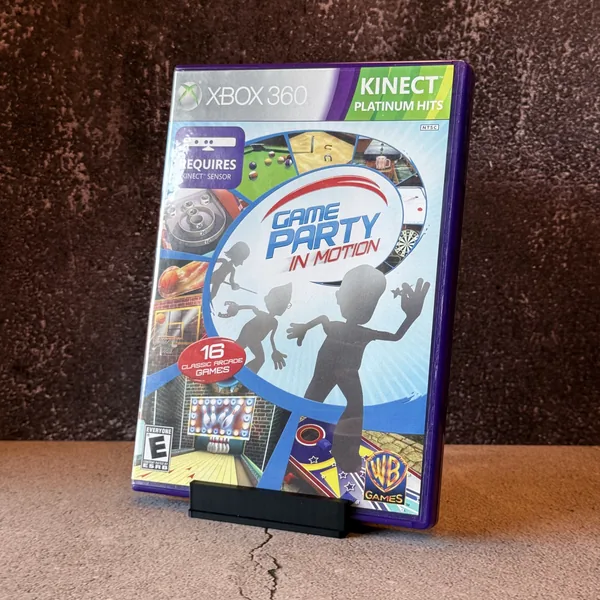 Game Party: In Motion - Xbox 360 - CIB (Complete In Box) - NOSTOS Duluth GA