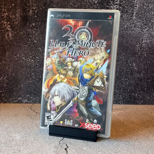 Half-Minute Hero - PSP - CIB (Complete In Box) - NOSTOS Duluth GA