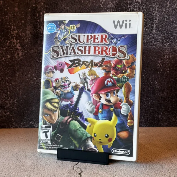 Super Smash Bros. Brawl - Nintendo Wii - CIB (Complete In Box) - NOSTOS Duluth GA