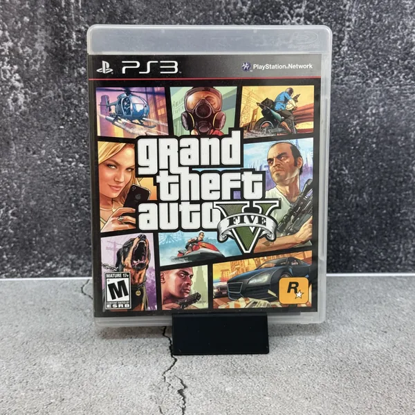Grand Theft Auto V - PlayStation 3 - CIB (Complete In Box) - NOSTOS Duluth GA