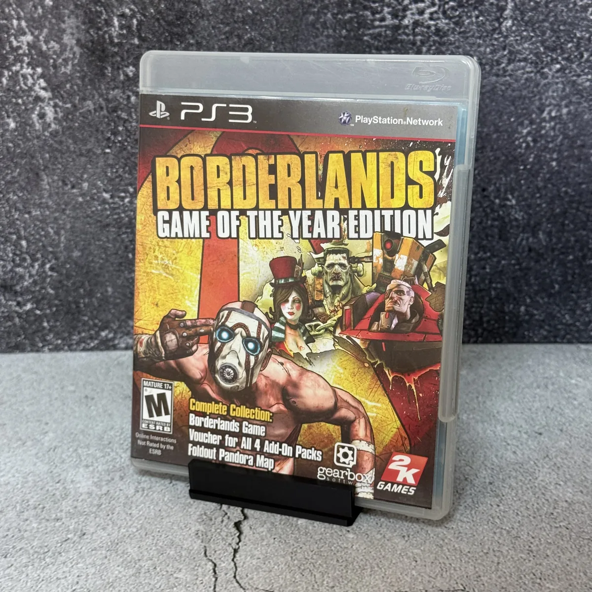 Borderlands [Game of the Year] - PlayStation 3 - Box & Game (No Manual) - NOSTOS Duluth GA