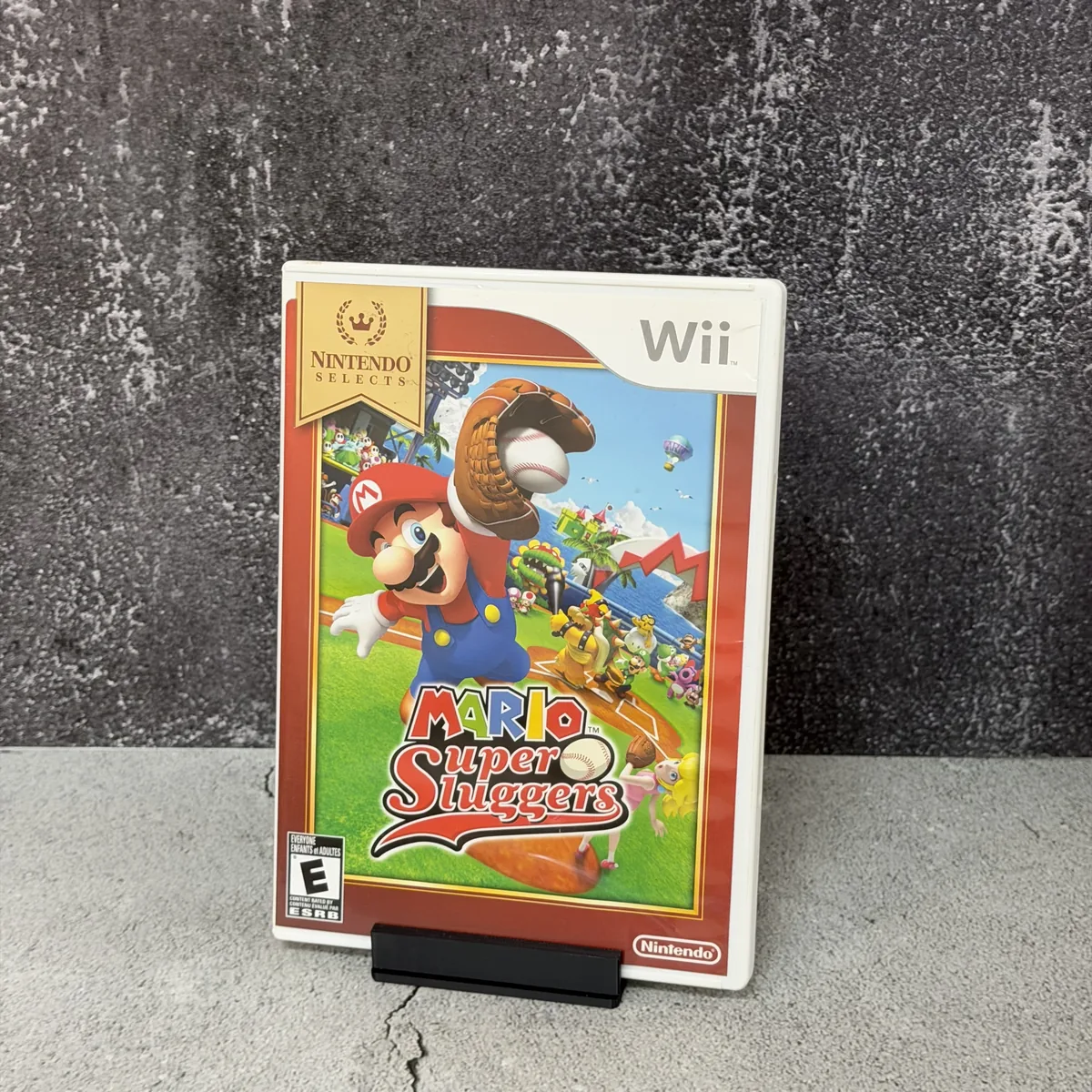 Mario Super Sluggers (Nintendo Selects) - Nintendo Wii - Box & Game (No Manual) - NOSTOS Duluth GA