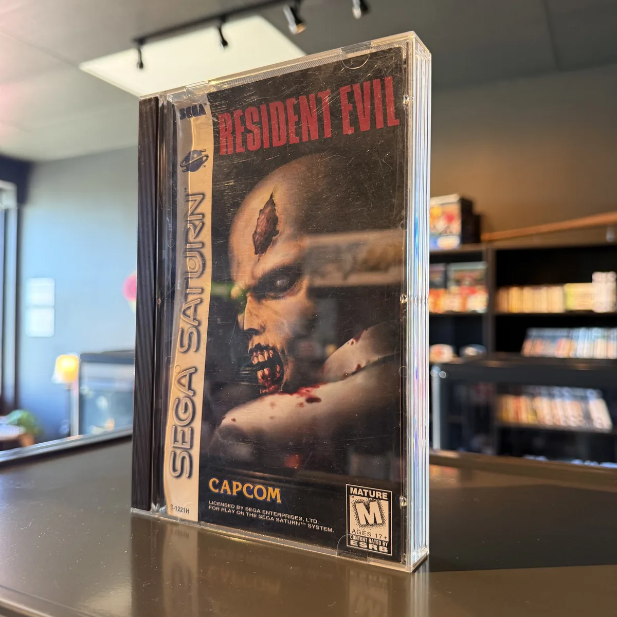Resident Evil - Sega Saturn - CIB (Complete In Box) - NOSTOS Duluth GA