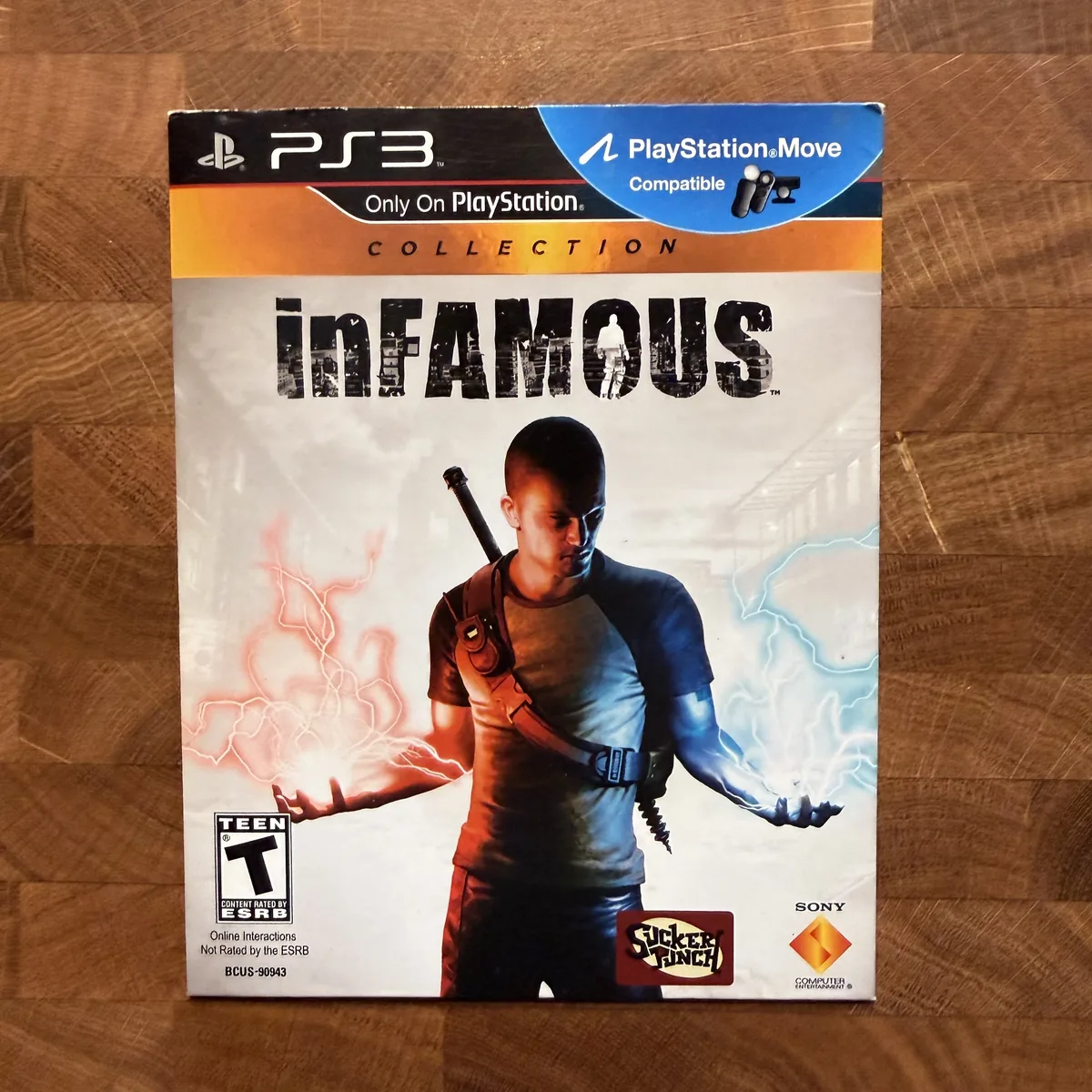 inFamous (Not For Resale) - PlayStation 3 - CIB (Complete In Box) - NOSTOS Duluth GA